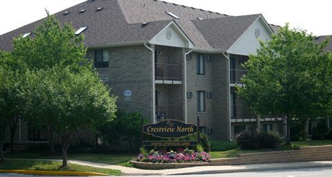 Crestview apartments in West Lafayette, Indiana