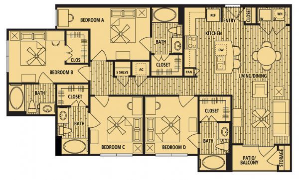 4 Bedroom Luxury Apartment Floor Plans(36).jpg